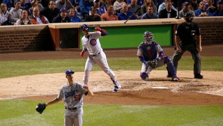 Cubs 3, Dodgers 2 | Los Angeles leads series, 3-1: Cubs Defeat the Dodgers in an N.L.C.S. Battle of the Long Ball