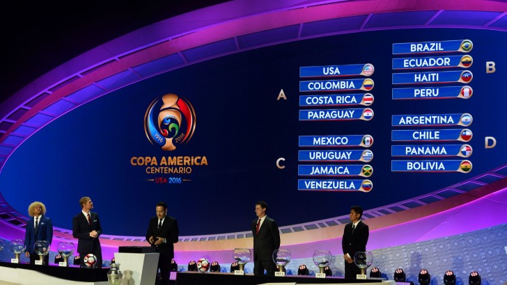 Copa América Draw Hands U.S. a Tough Task