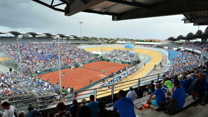 Distant, Tropical Isle Is Home Court for the French in a Davis Cup Match